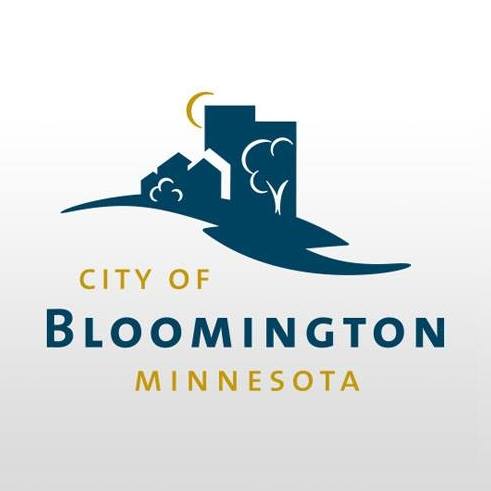 Two color logo of the City of Bloomington, Minnesota