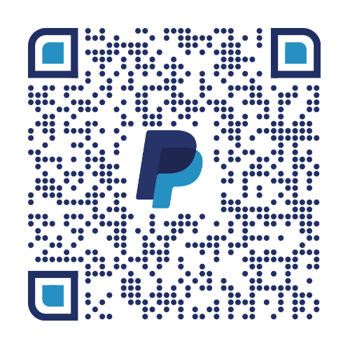 A scannable QR code for BSO PayPal